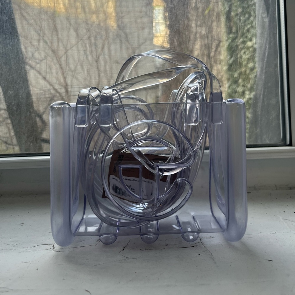 Telfar x Melissa Clear Jelly Small Bag Brand New